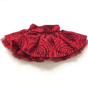 Taffeta circle skirt